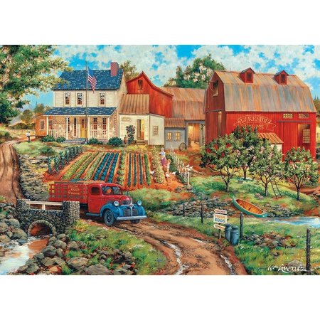 THE MOUNTAIN VALLEY® SPRING WATER Master Pieces 71921 Farm & Country Grandmas Garden Puzzle - 1000 Piece 71921